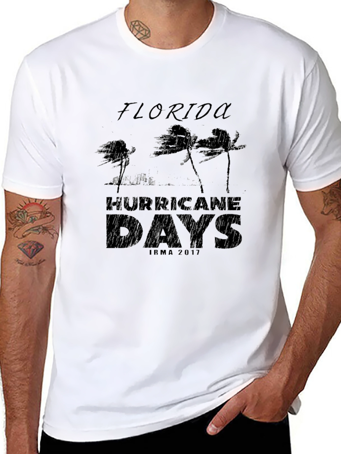 Florida Hurricane Days Irma 2017 T-Shirt