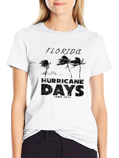 Florida Hurricane Days Irma 2017 T-Shirt