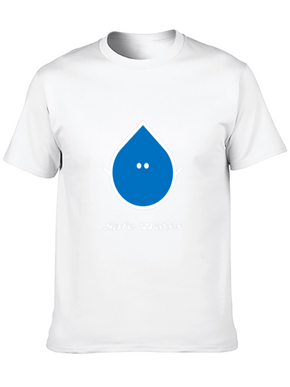 Safe Water Graphic Tee - Unisex Black T-Shirt