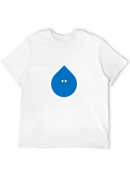 Safe Water Graphic Tee - Unisex Black T-Shirt