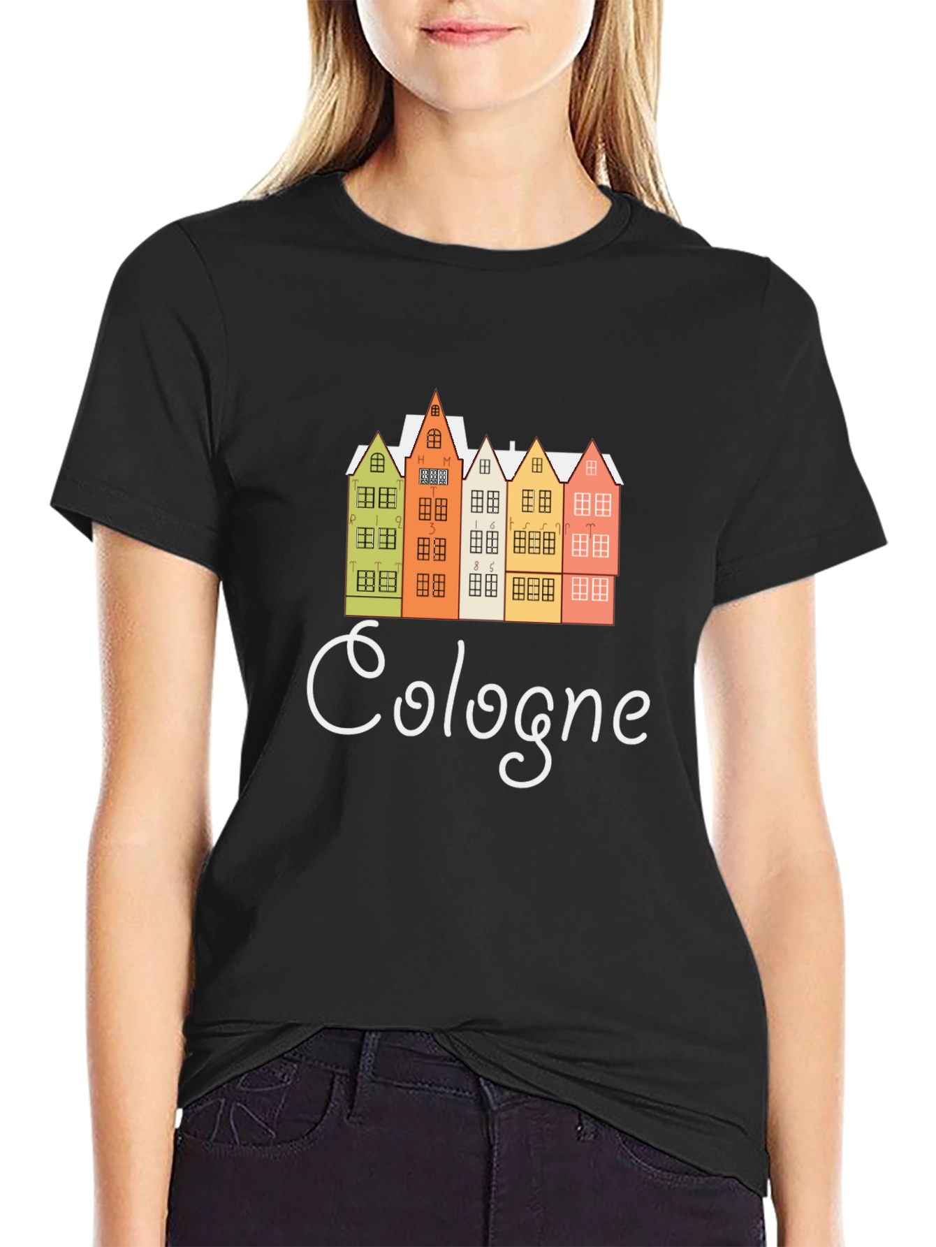 Cologne Germany Building Graphic Tee