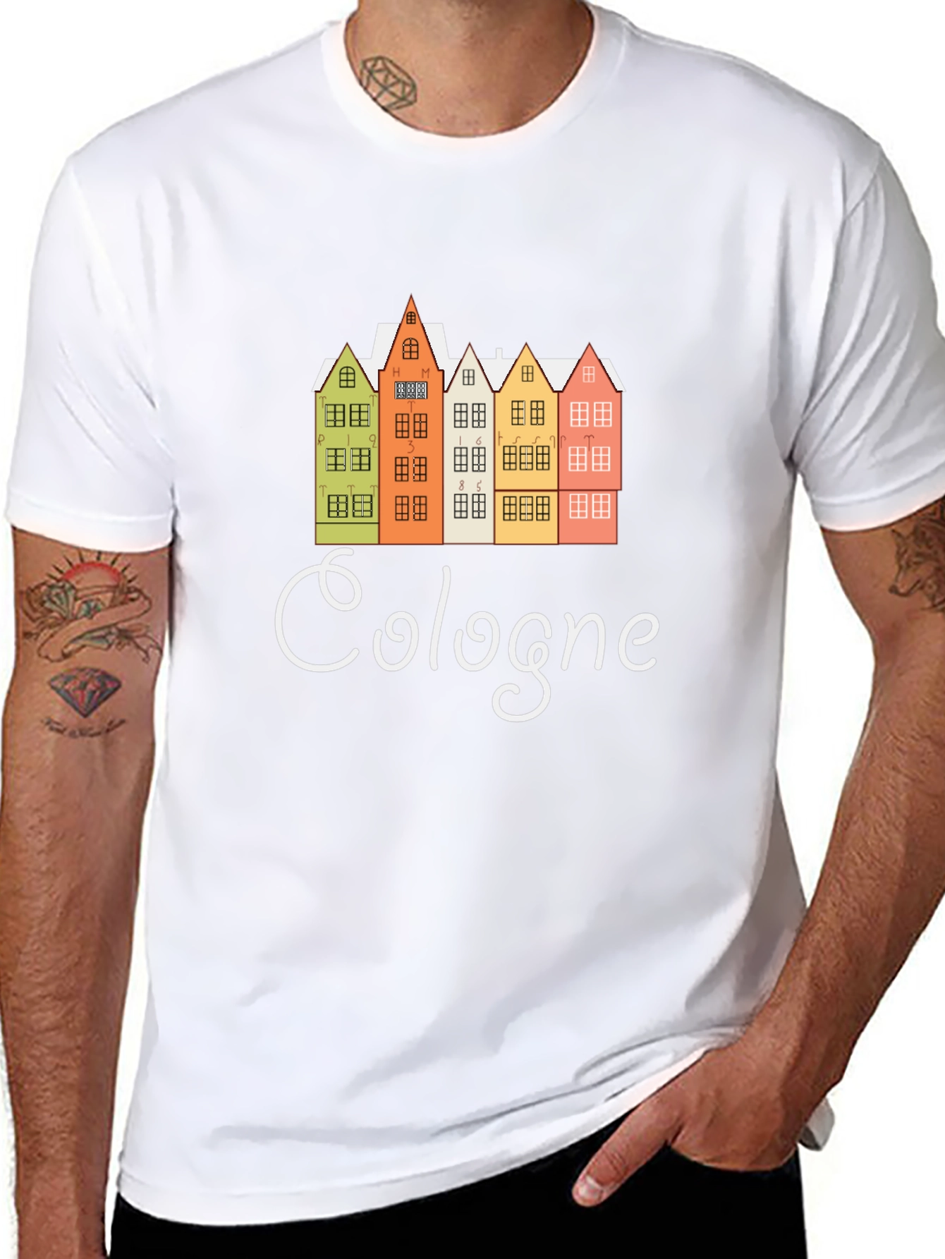 Cologne Germany Building Graphic Tee
