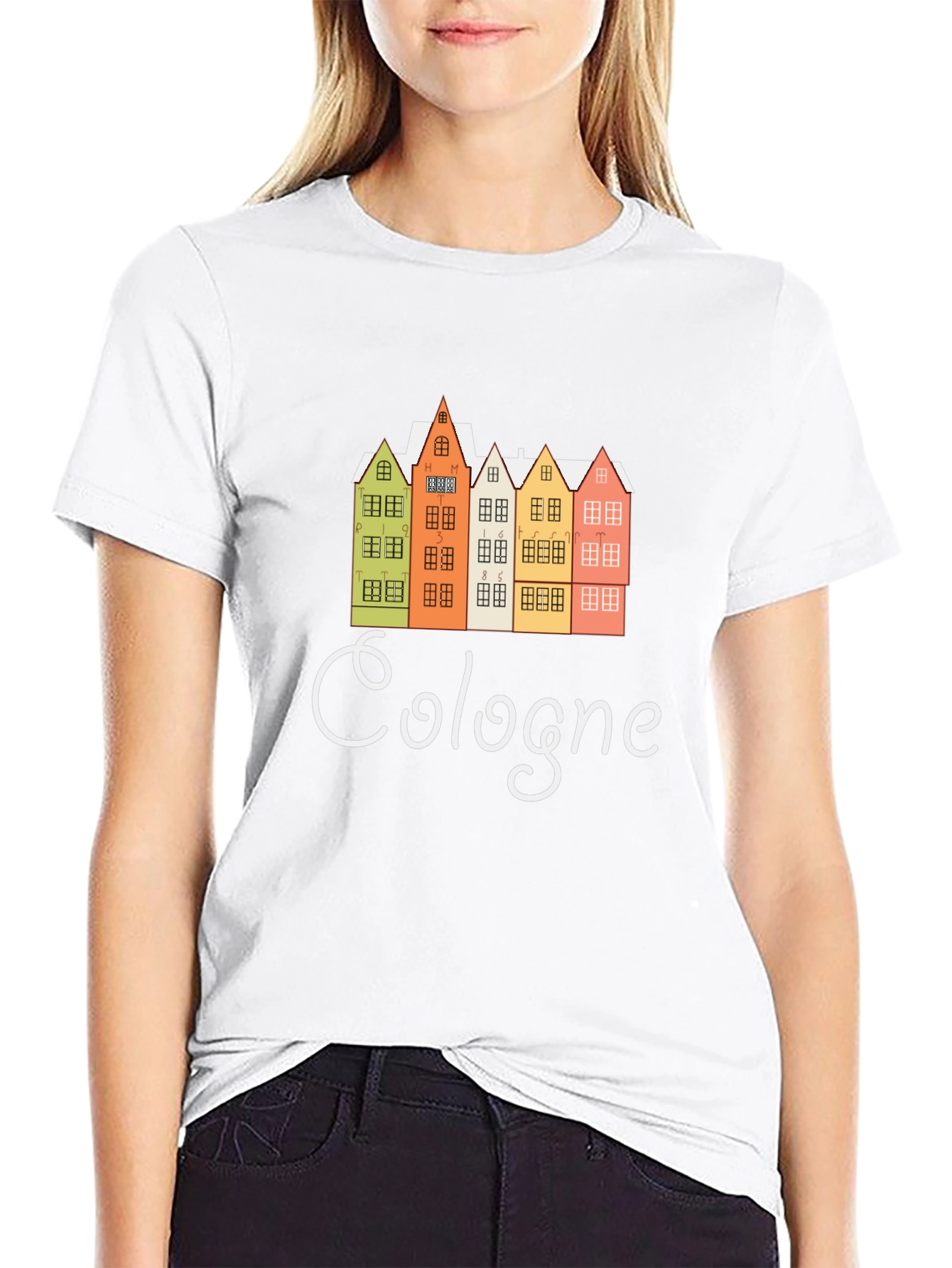 Cologne Germany Building Graphic Tee