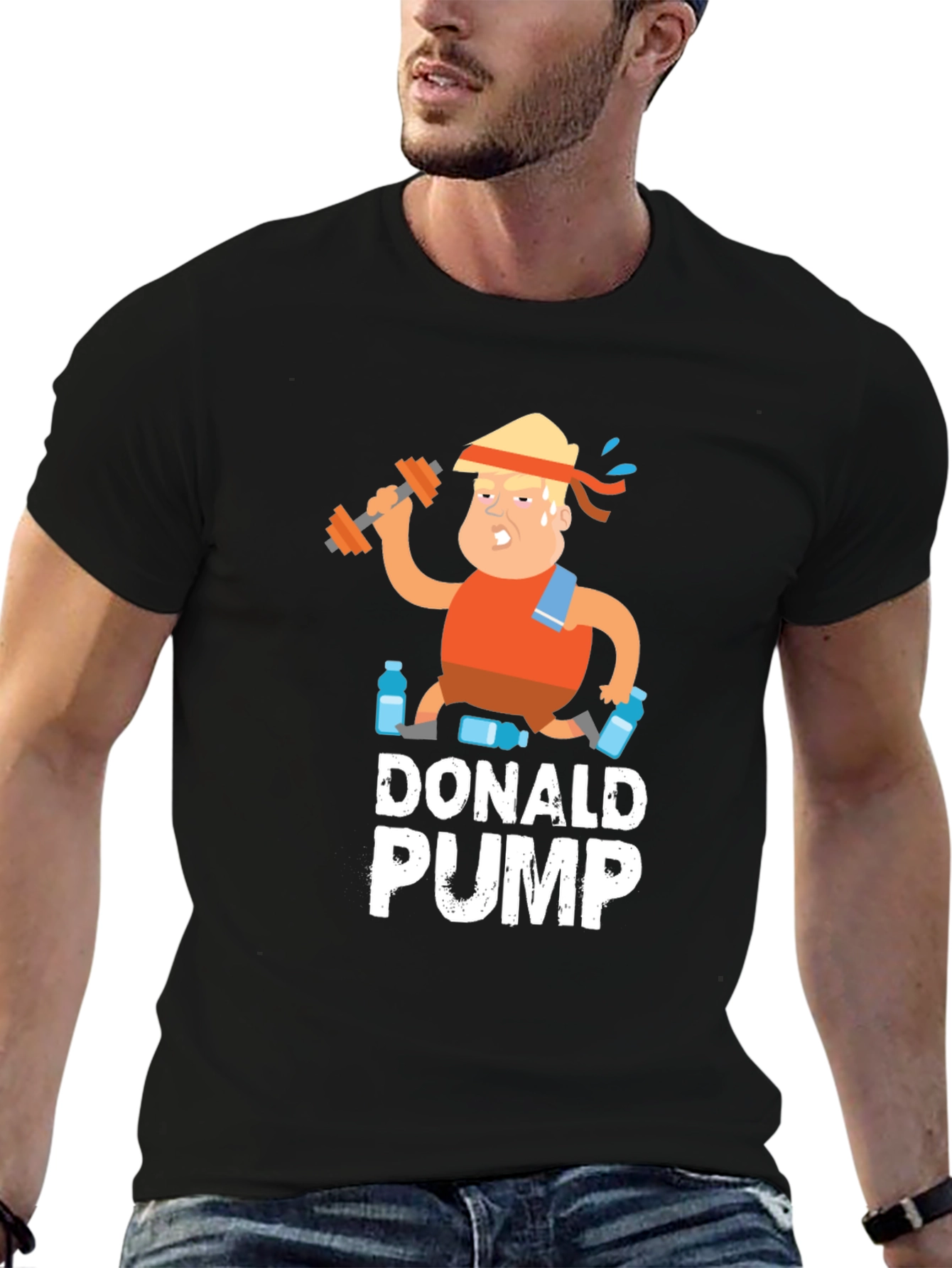 Donald Pump T-Shirt - Fitness Tee