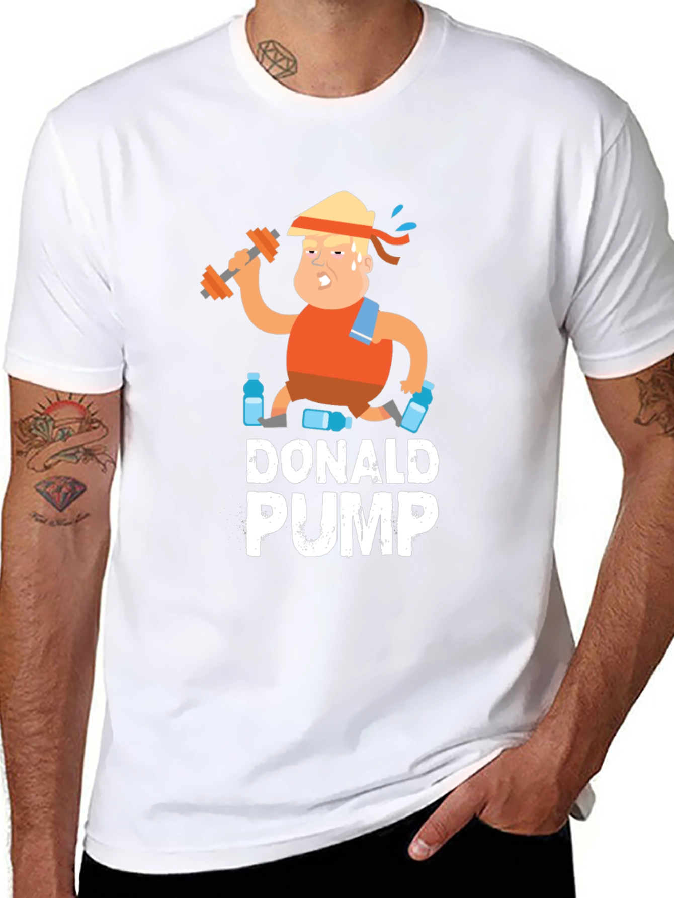 Donald Pump T-Shirt - Fitness Tee