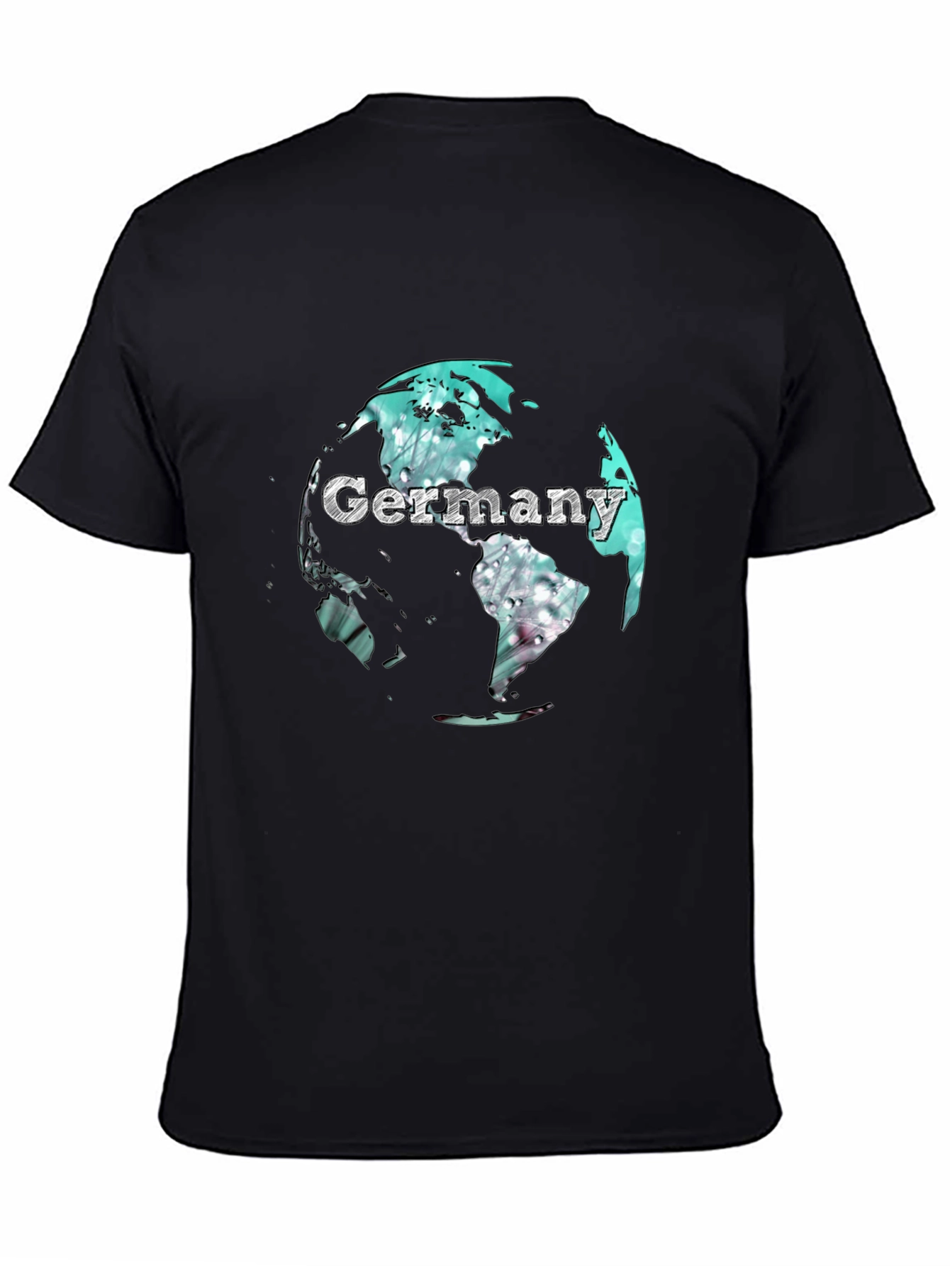 Germany Globe Graphic Print T-Shirt