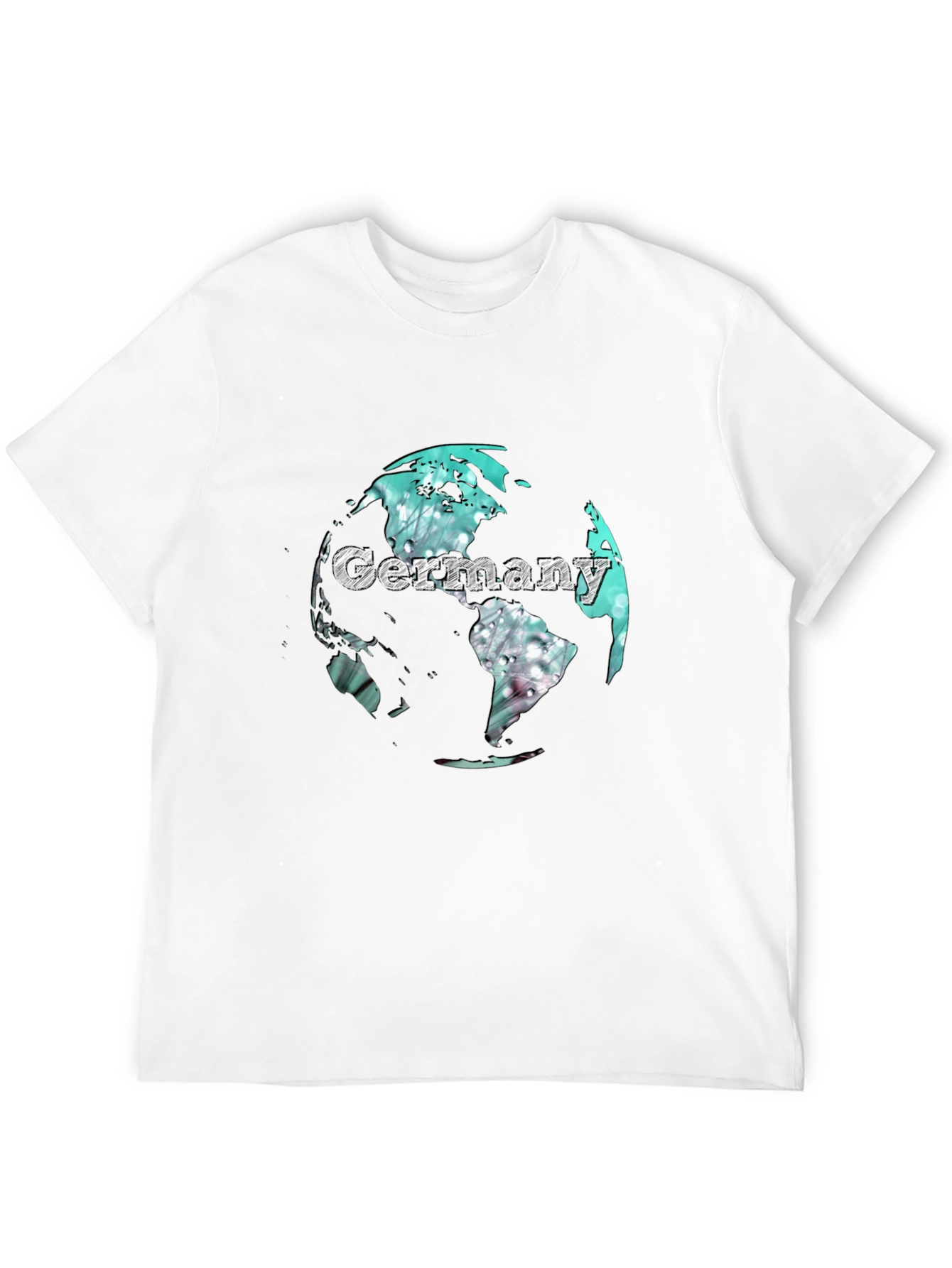 Germany Globe Graphic Print T-Shirt