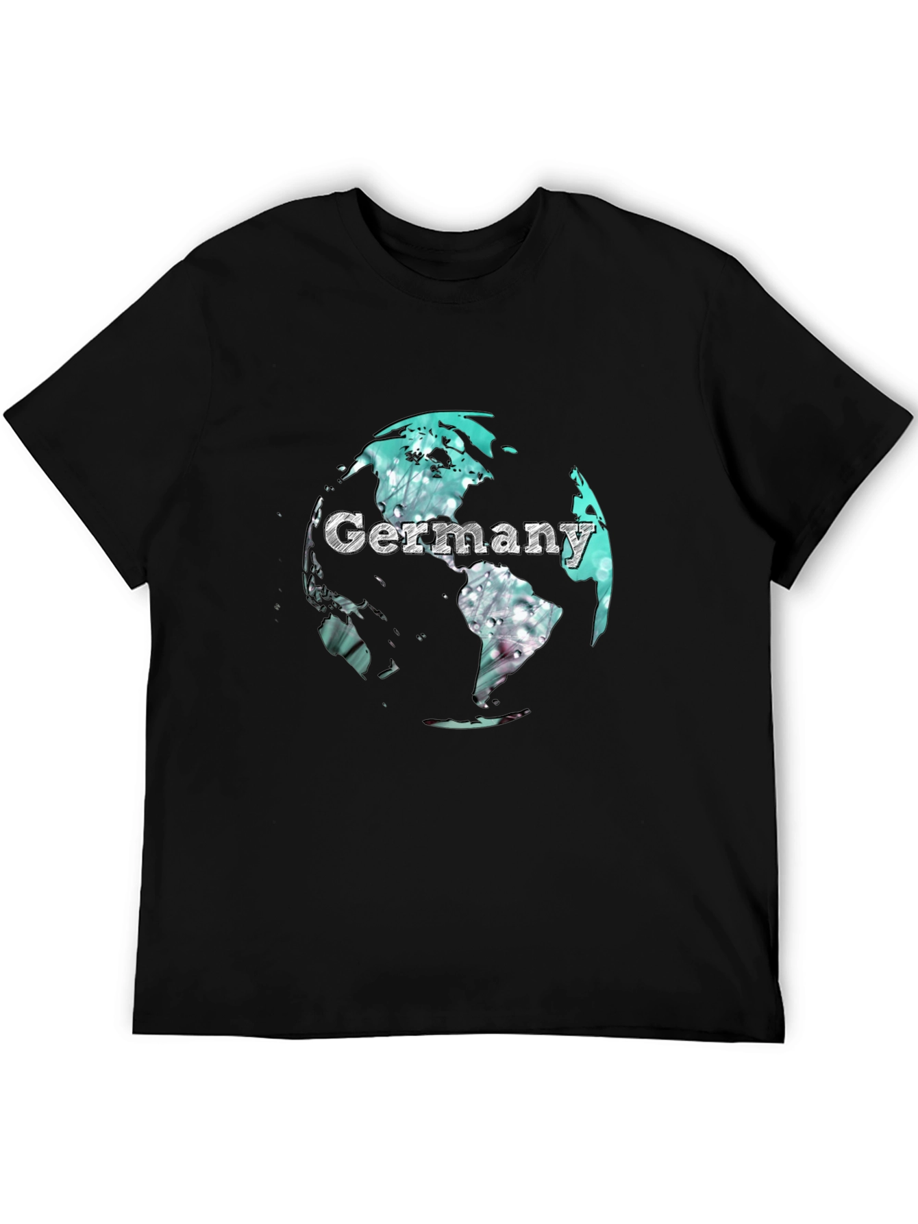Germany Globe Graphic Print T-Shirt
