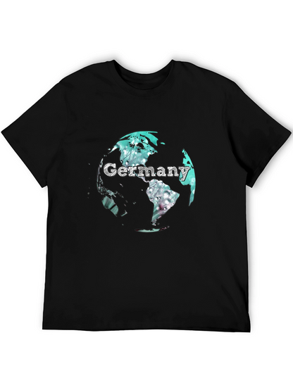 Germany Globe Graphic Print T-Shirt