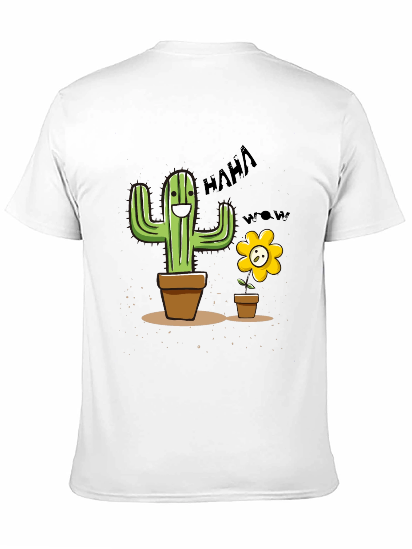 Funny Cactus Flower Graphic Tee