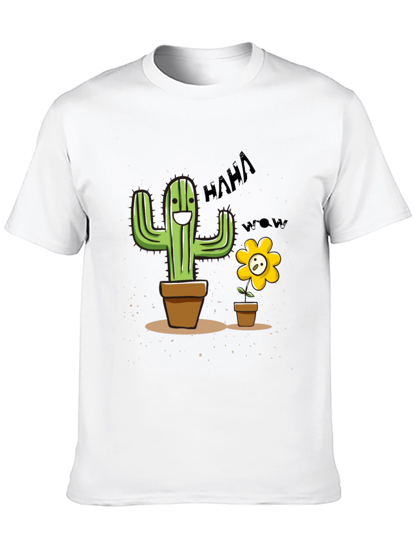 Funny Cactus Flower Graphic Tee