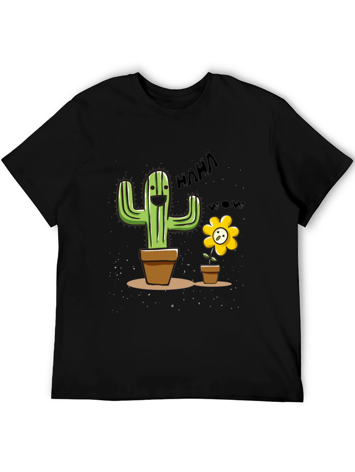 Funny Cactus Flower Graphic Tee