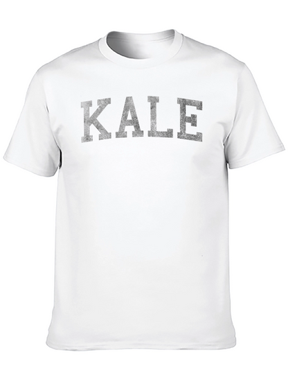 KALE Graphic Tee - Black Cotton Blend