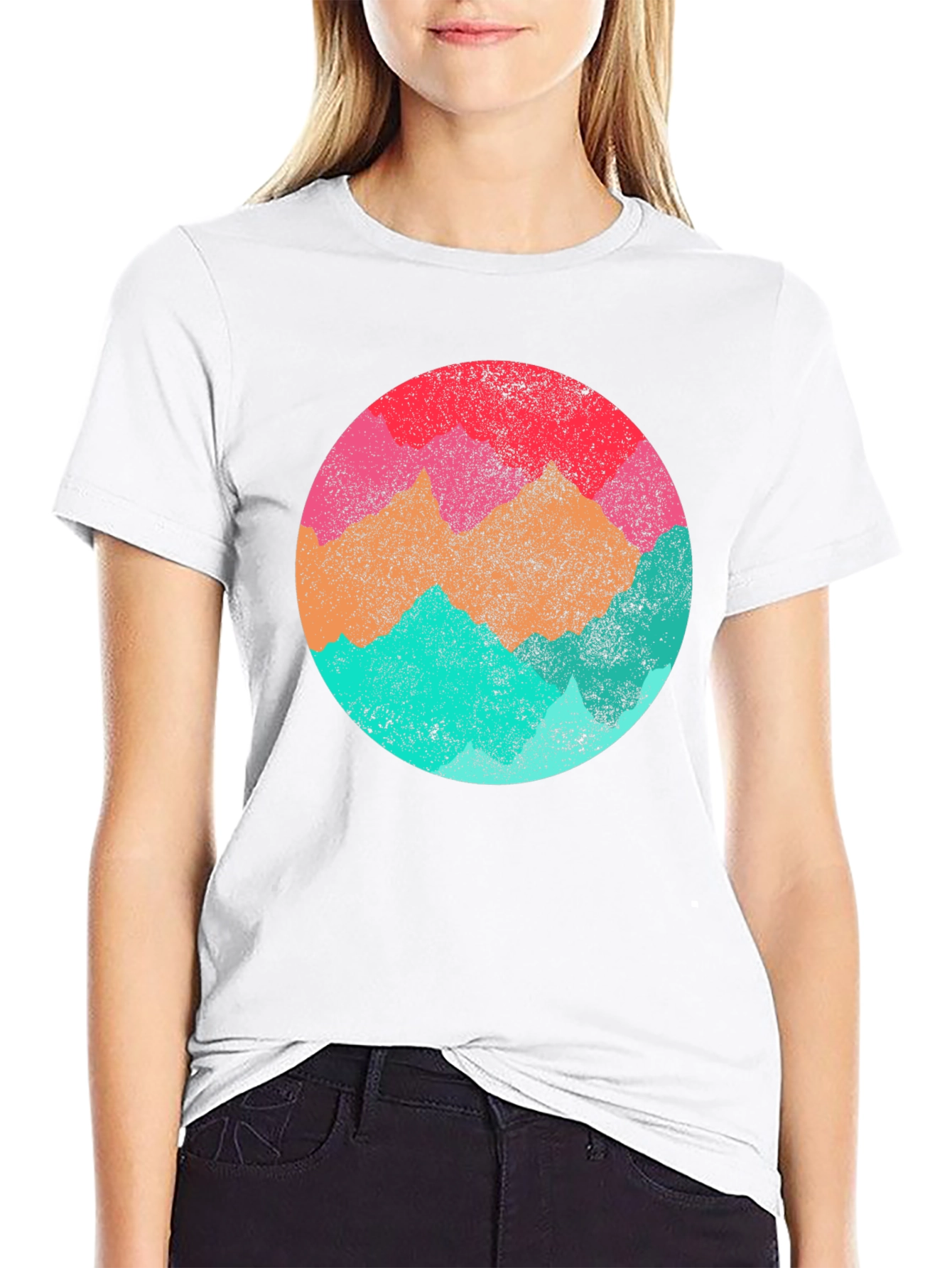 Retro Mountain Range Graphic Tee