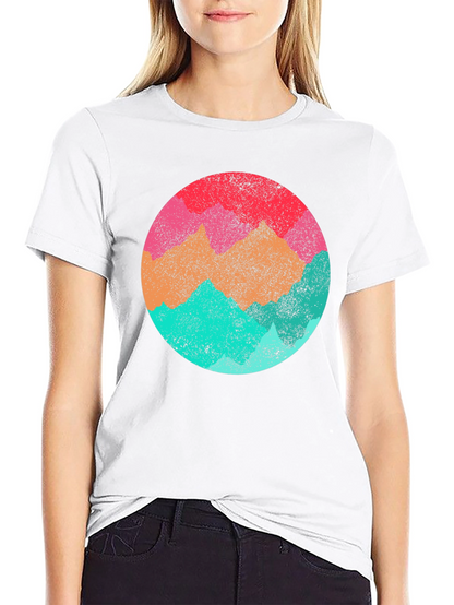 Retro Mountain Range Graphic Tee