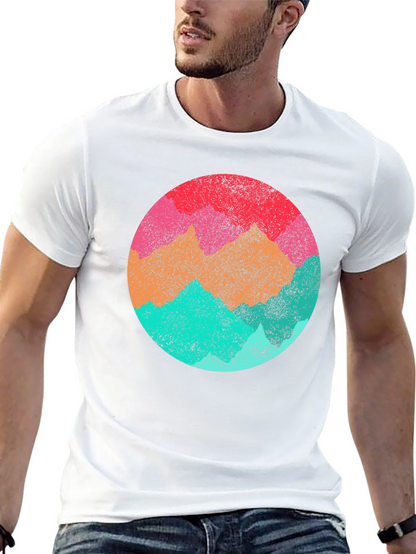 Retro Mountain Range Graphic Tee