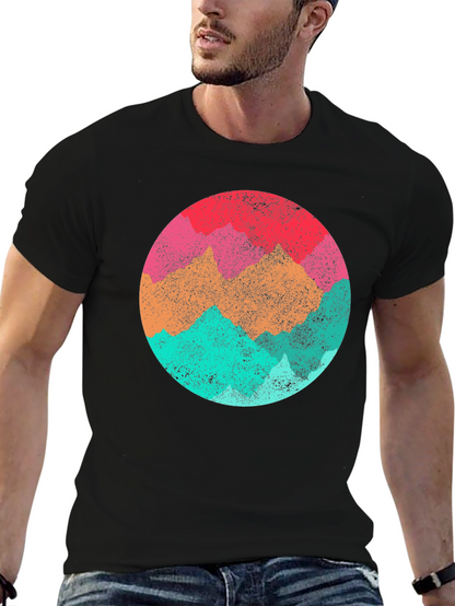 Retro Mountain Range Graphic Tee