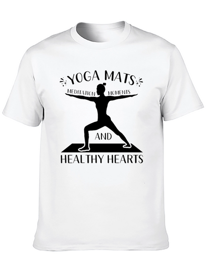 Yoga Mats Meditation T-Shirt