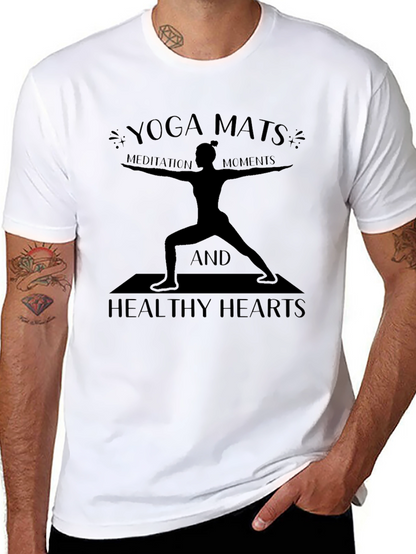 Yoga Mats Meditation T-Shirt