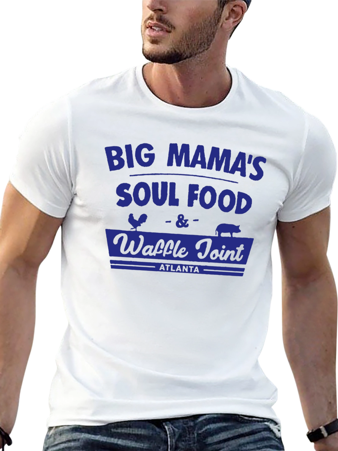 Big Mamas Soul Food T-Shirt - Atlanta Waffle Joint