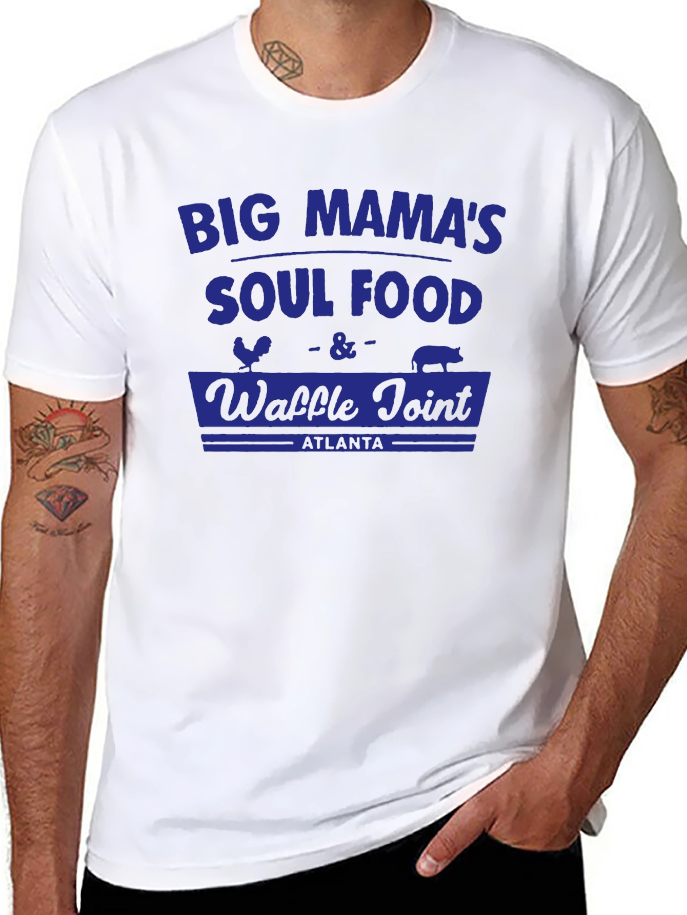 Big Mamas Soul Food T-Shirt - Atlanta Waffle Joint