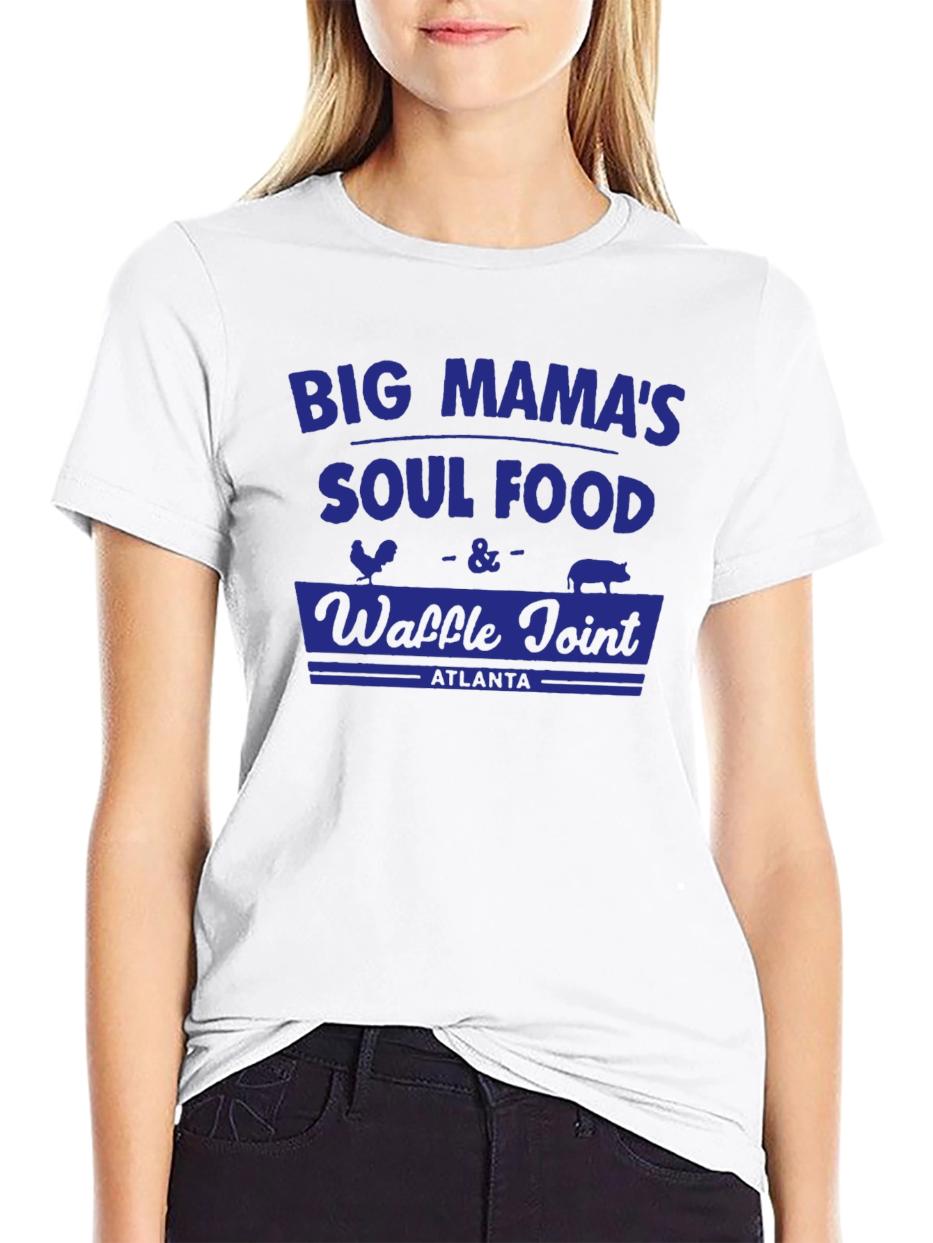 Big Mamas Soul Food T-Shirt - Atlanta Waffle Joint