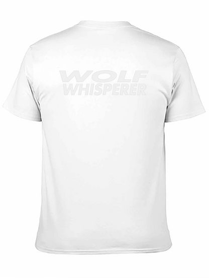 Wolf Whisperer Black T-Shirt