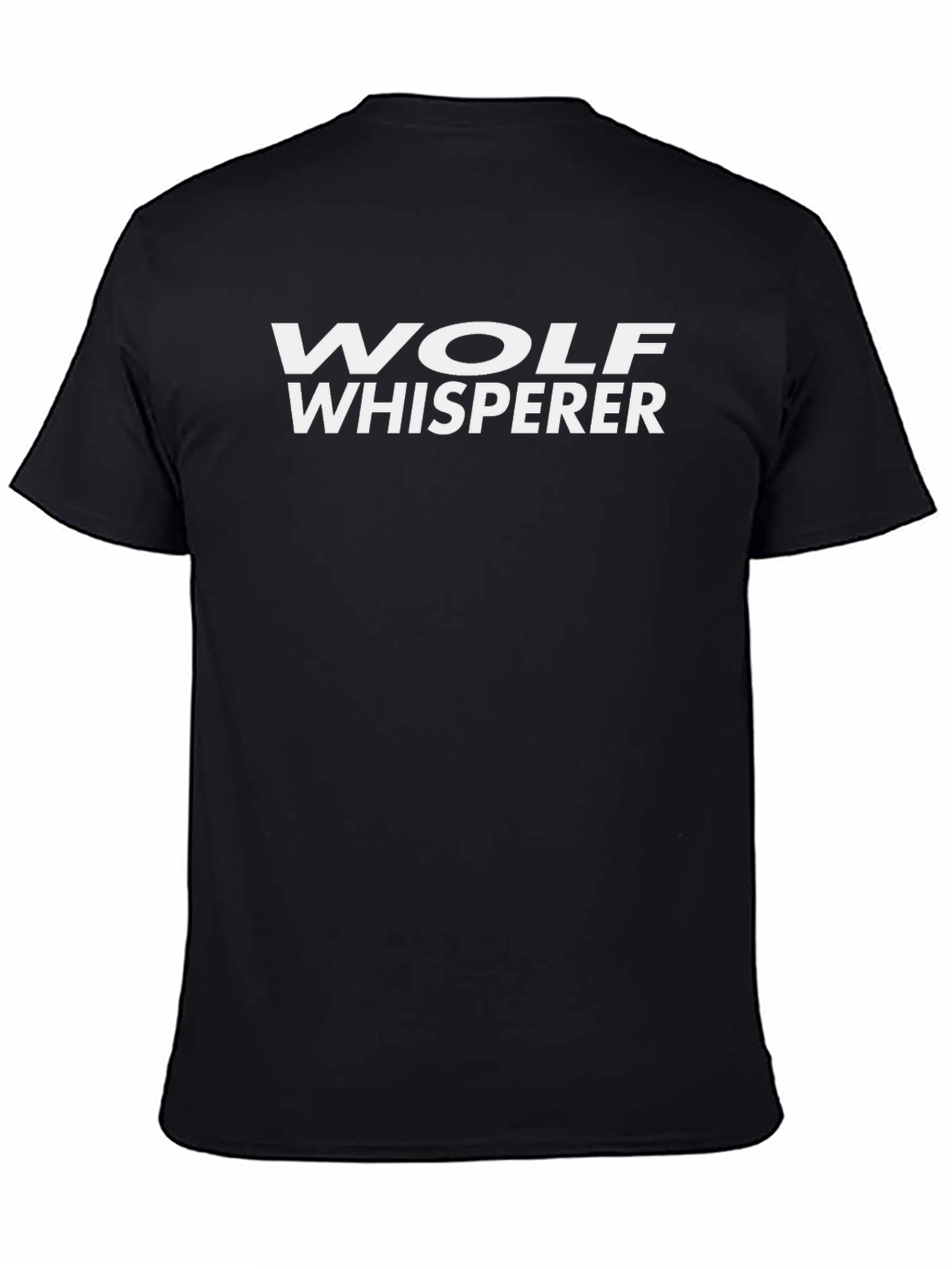 Wolf Whisperer Black T-Shirt