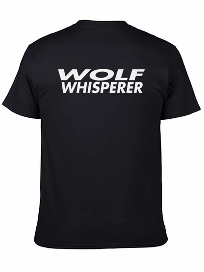Wolf Whisperer Black T-Shirt