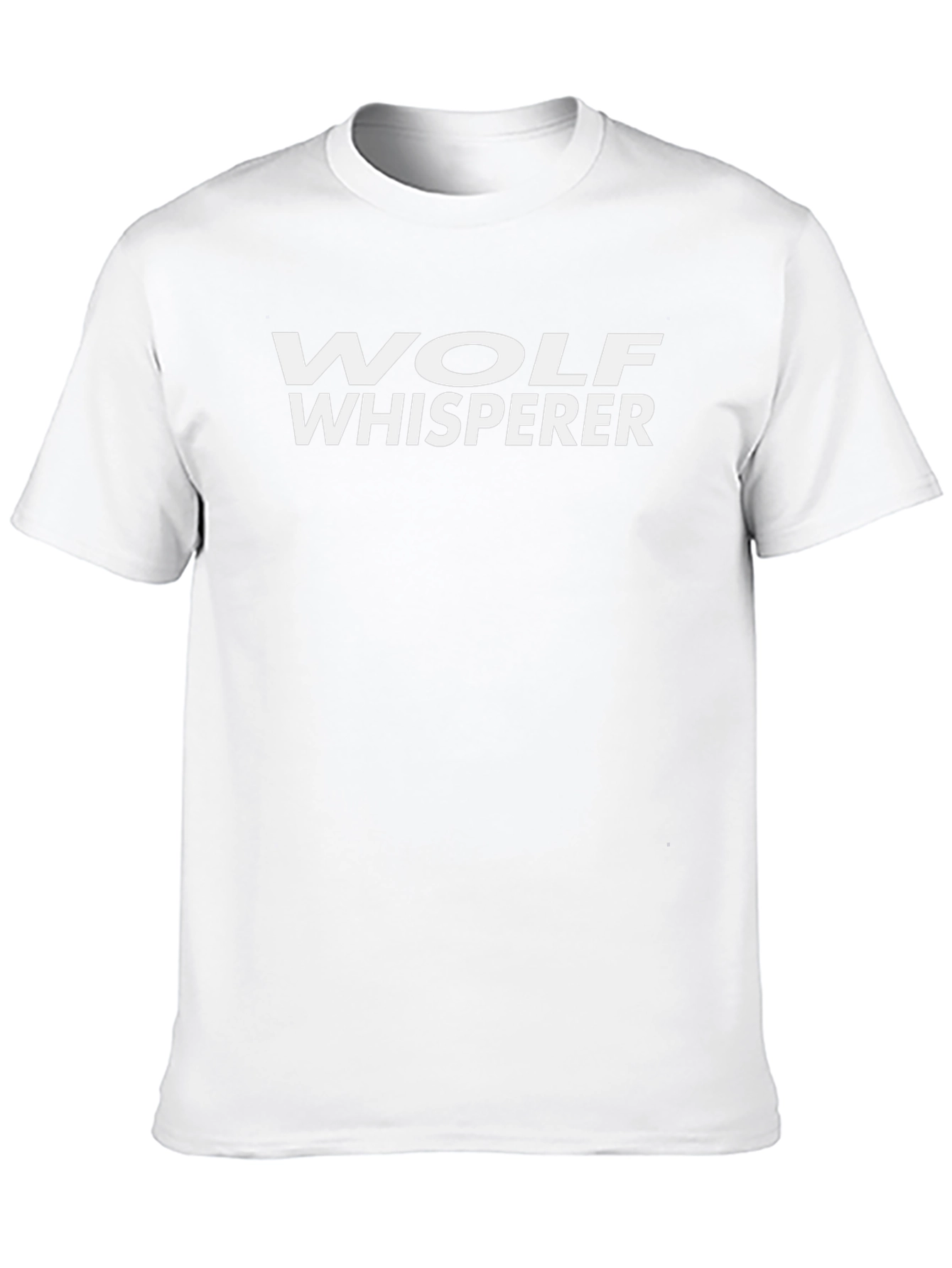 Wolf Whisperer Black T-Shirt