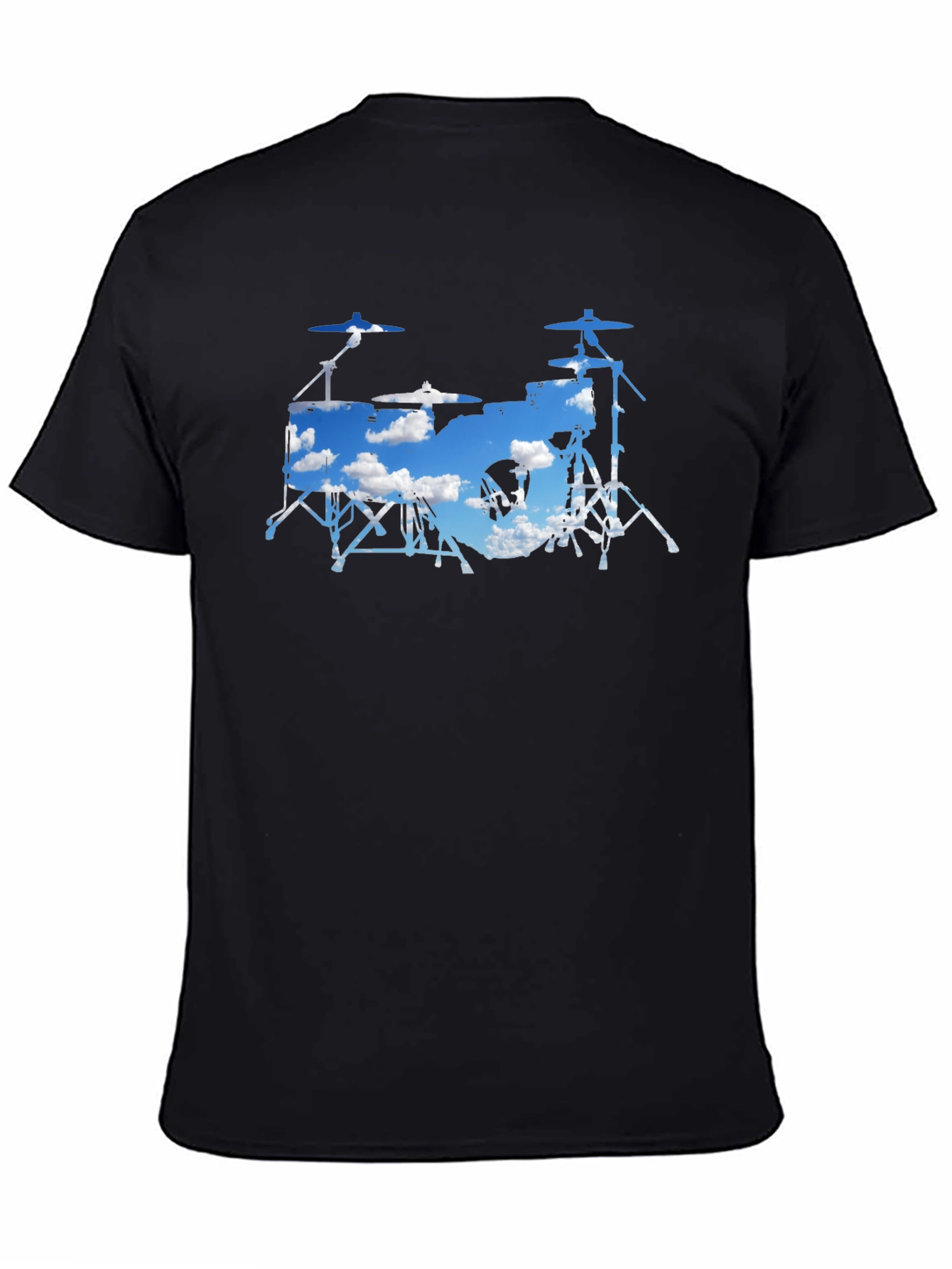 Drum Set Sky Graphic Tee