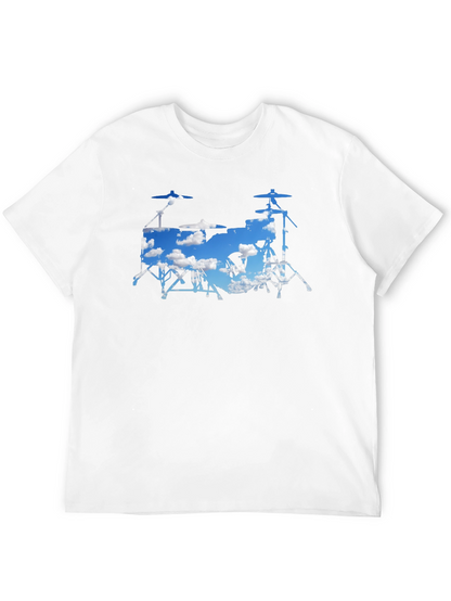 Drum Set Sky Graphic Tee
