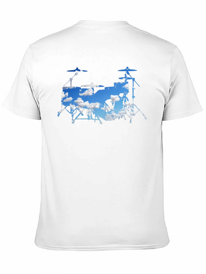 Drum Set Sky Graphic Tee