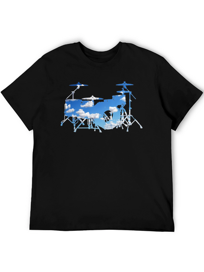 Drum Set Sky Graphic Tee