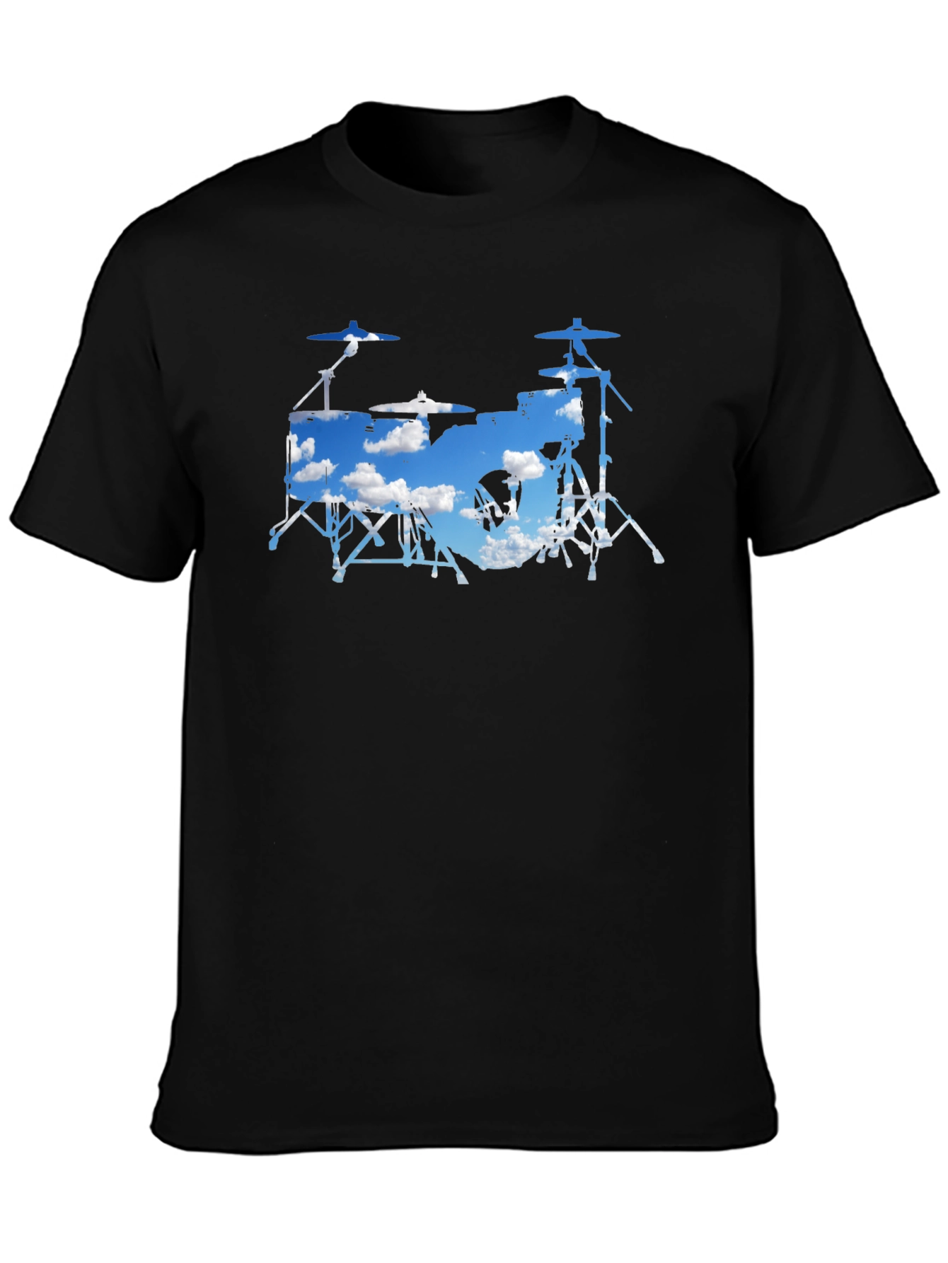 Drum Set Sky Graphic Tee