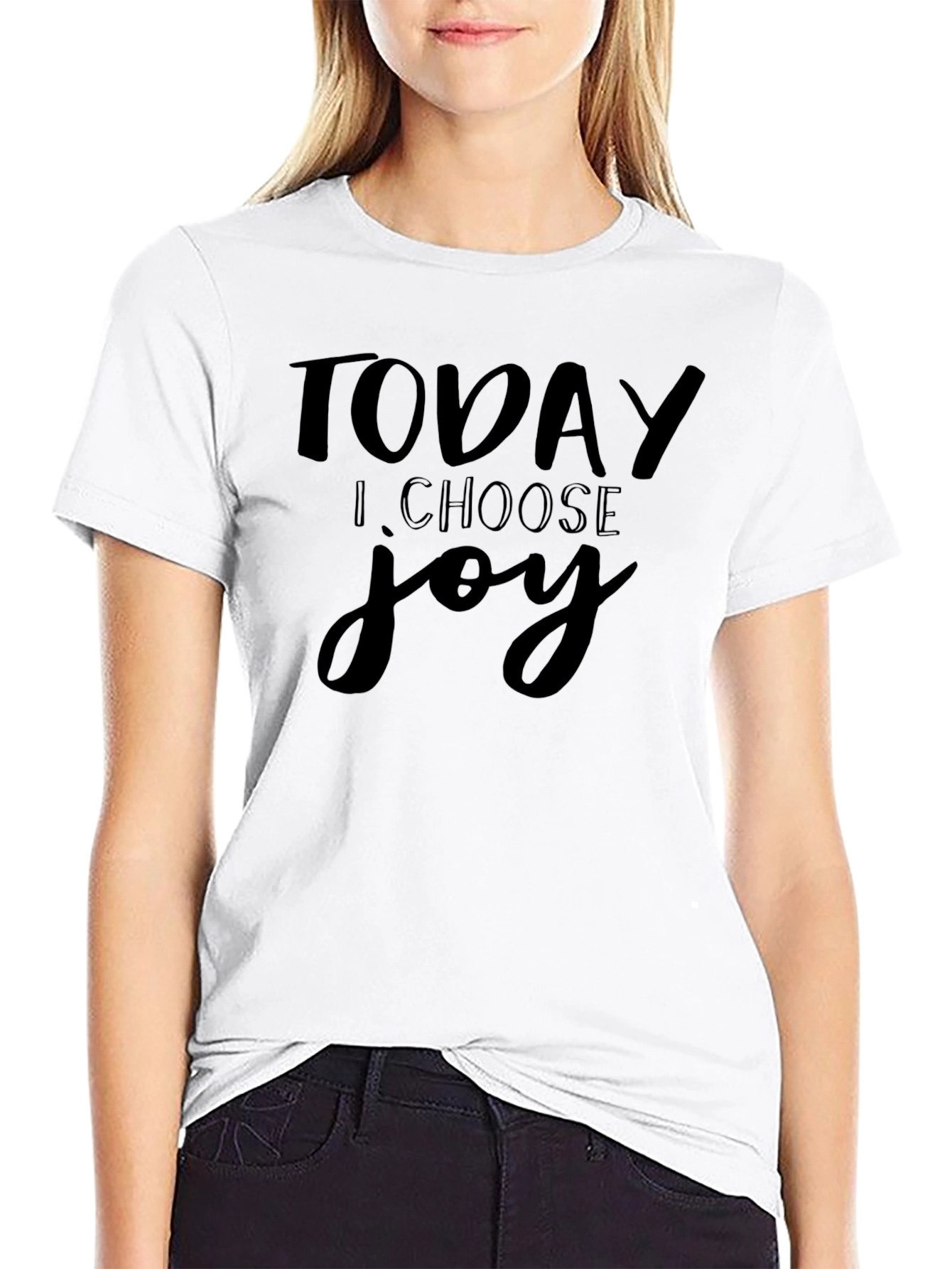 Today I Choose Joy T-Shirt - Inspirational Graphic Tee