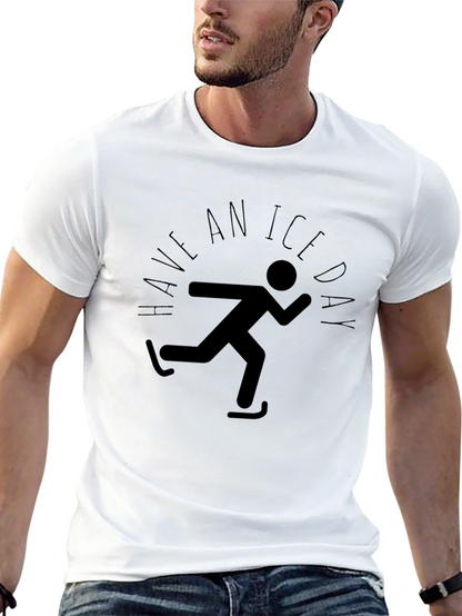 Ice Day Skater Graphic Tee - Black