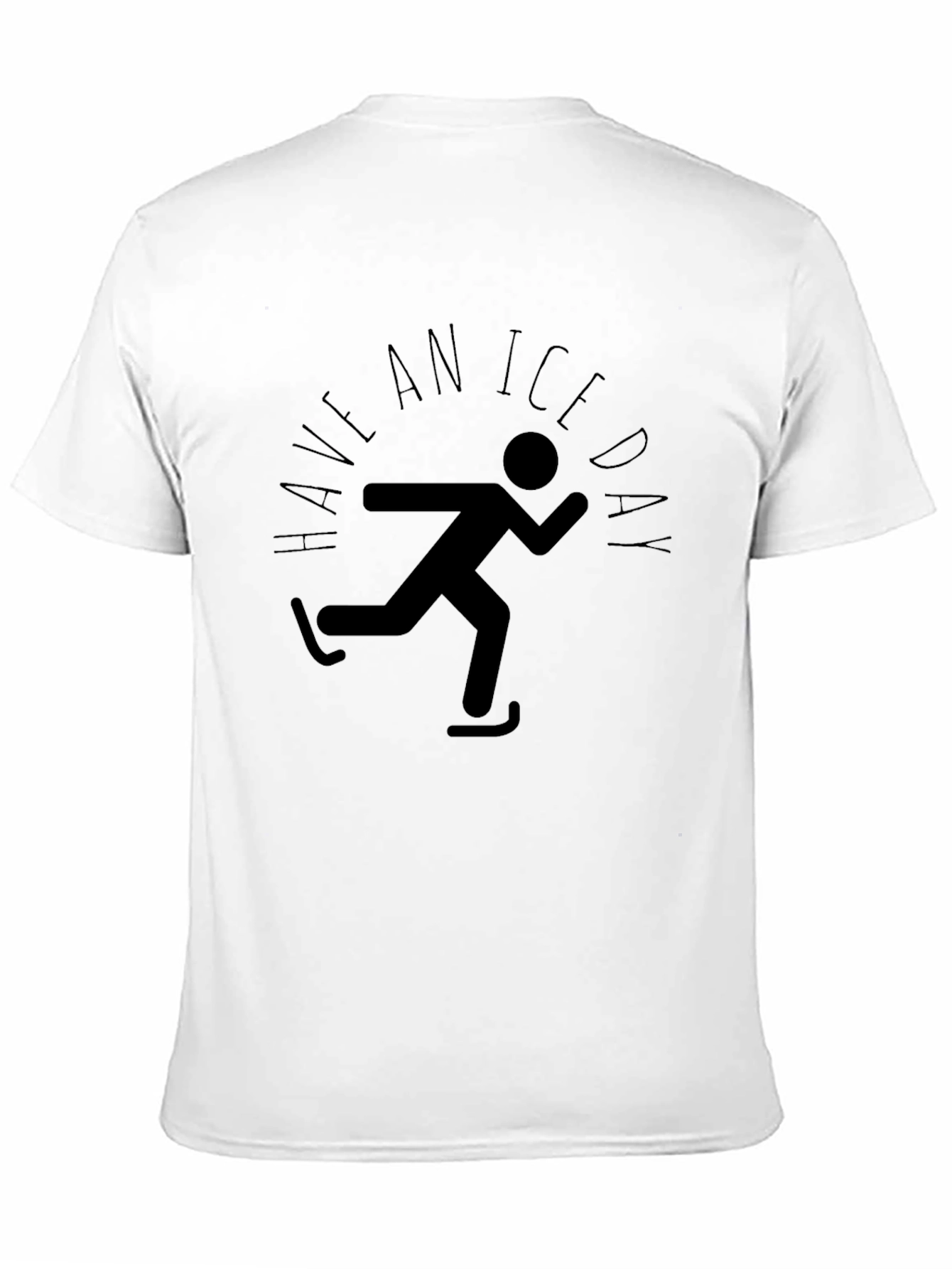 Ice Day Skater Graphic Tee - Black