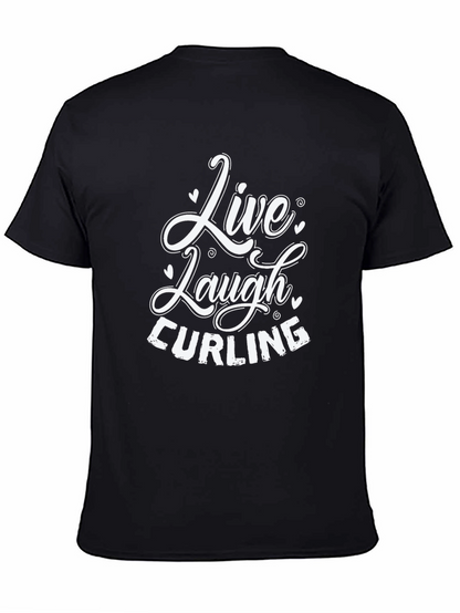 Live Laugh Curling T-Shirt