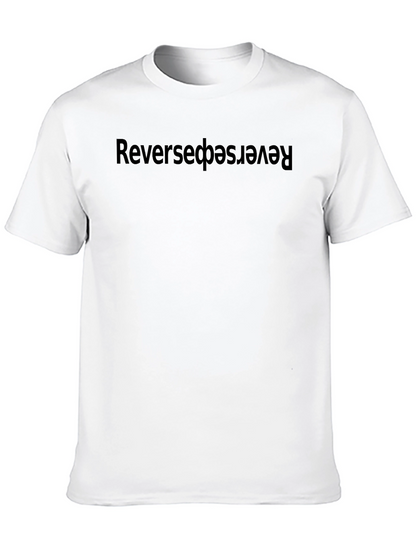 Reversed Black T-Shirt