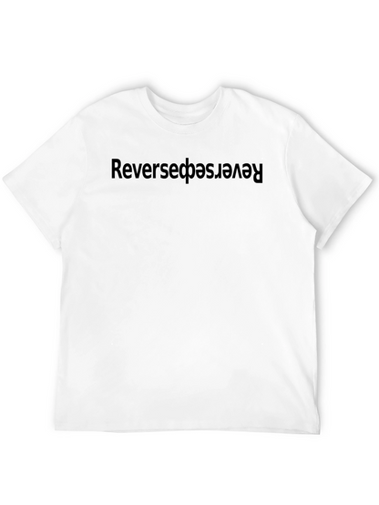 Reversed Black T-Shirt