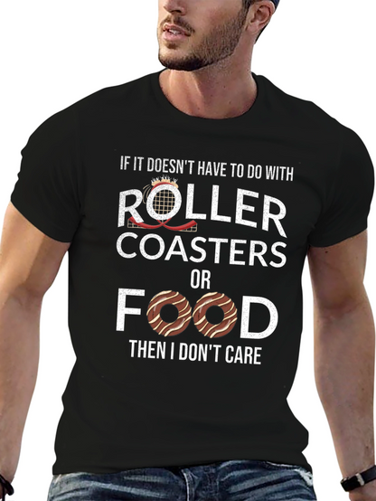 Roller Coasters & Food T-Shirt