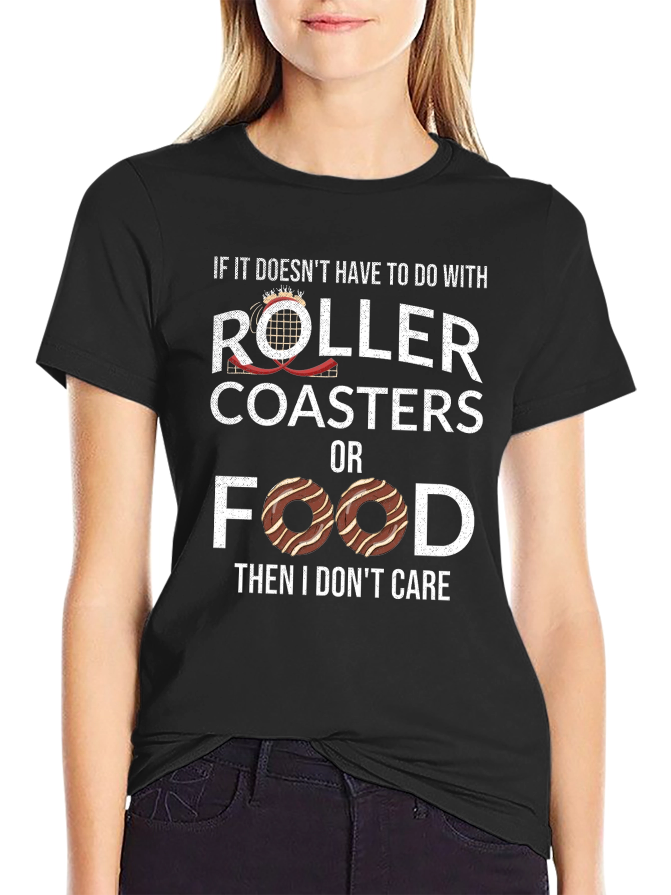Roller Coasters & Food T-Shirt