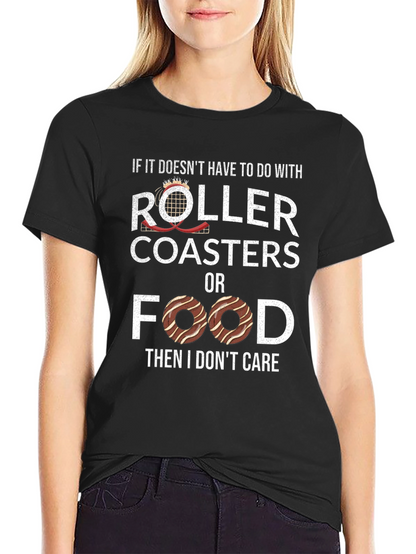 Roller Coasters & Food T-Shirt