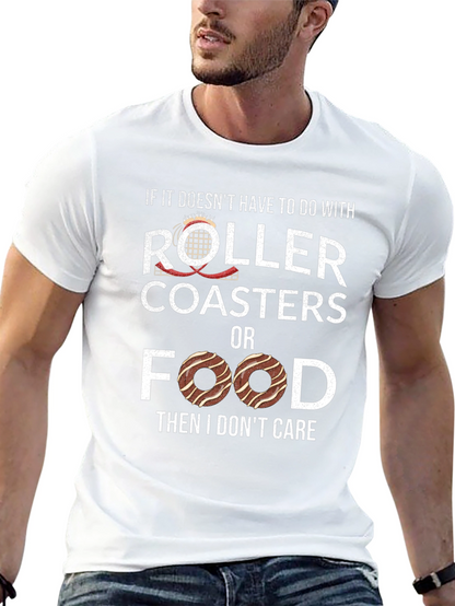 Roller Coasters & Food T-Shirt