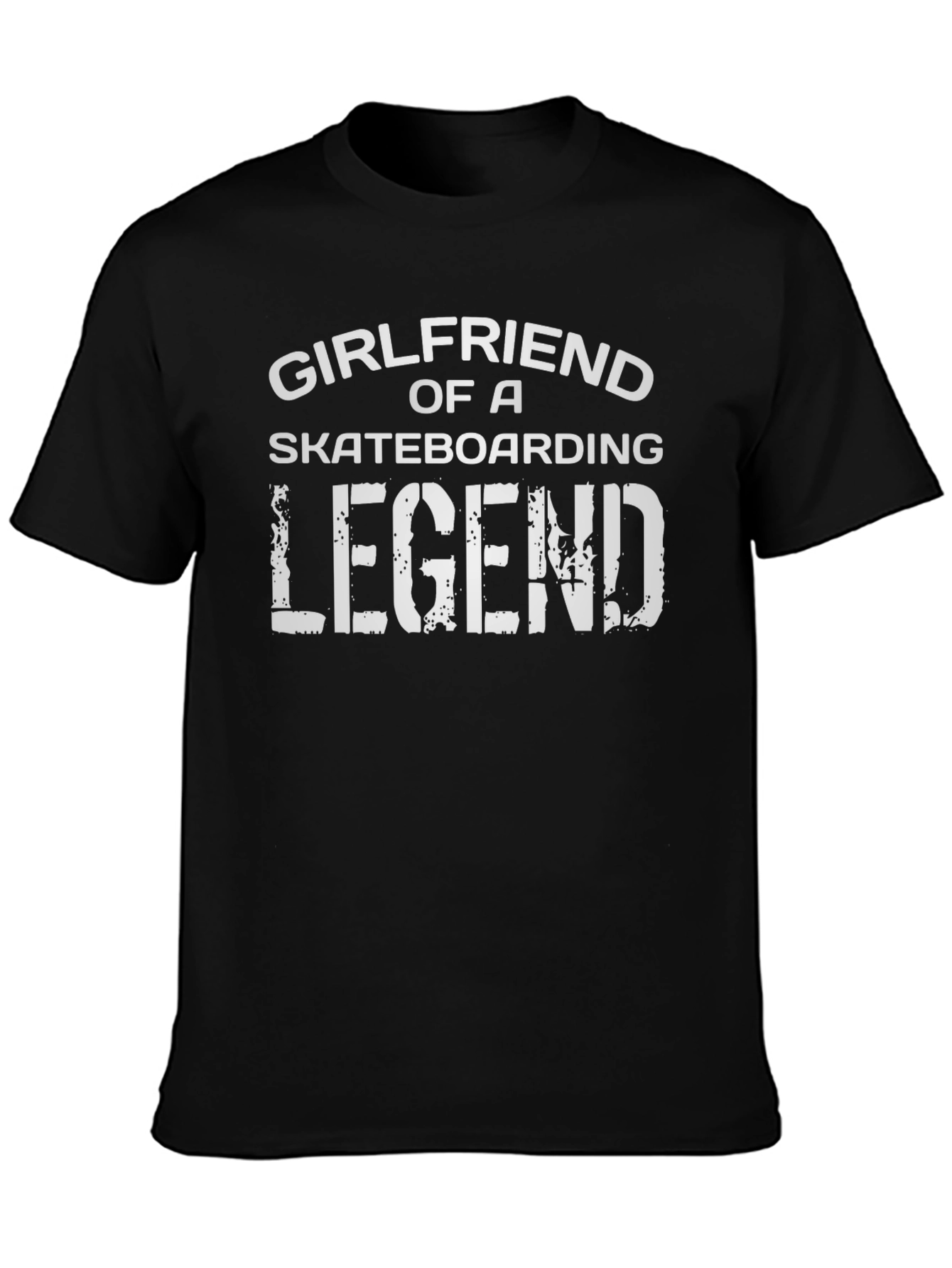 Skateboarding Legend Girlfriend Graphic Tee
