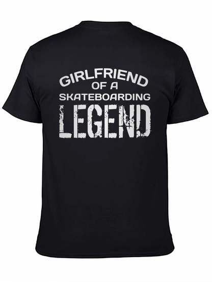 Skateboarding Legend Girlfriend Graphic Tee