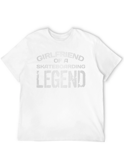 Skateboarding Legend Girlfriend Graphic Tee