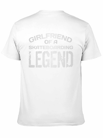 Skateboarding Legend Girlfriend Graphic Tee