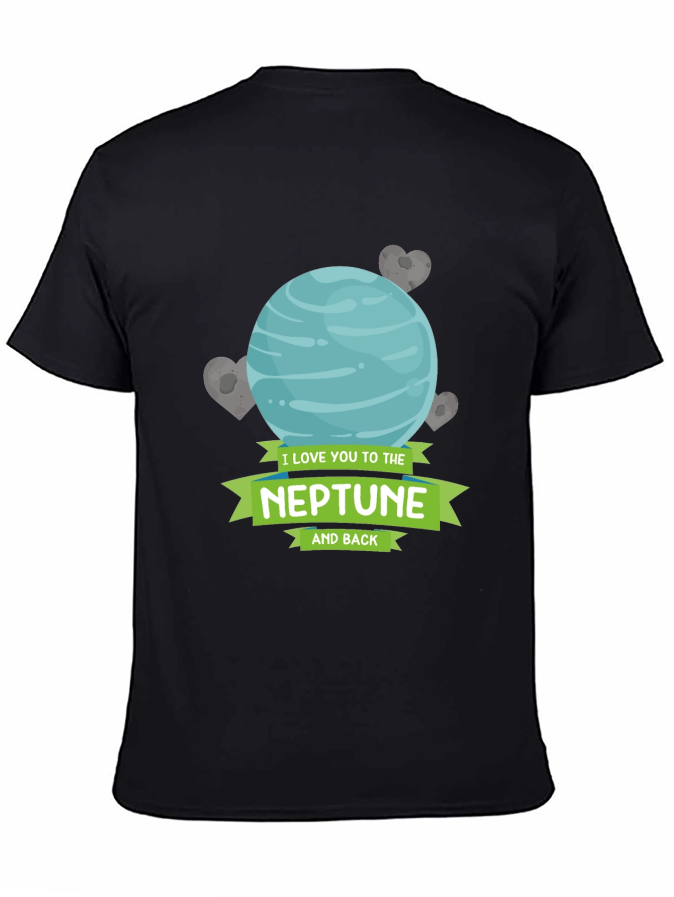 Neptune Love T-Shirt - Space Romance Tee